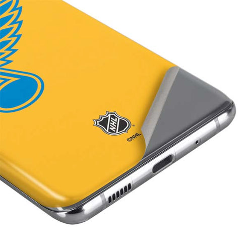 NHL St. Louis Blues Solid Background Galaxy S20 Plus Skin